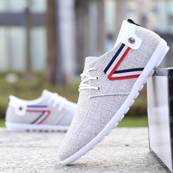 Men'S Soft-Soled Canvas Shoes, Sports And Leisure Old Beijing Cloth Shoes, Peas Shoes - Image 6