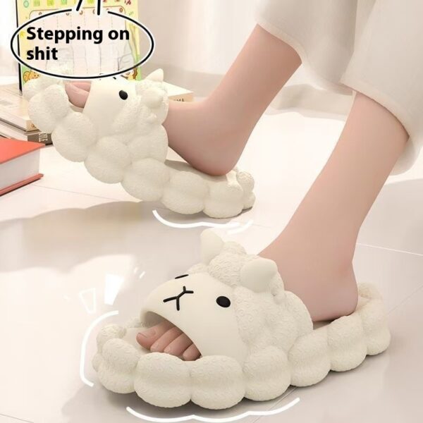 Women's Home Soft Thick Bottom Non-slip Slippers - Image 6